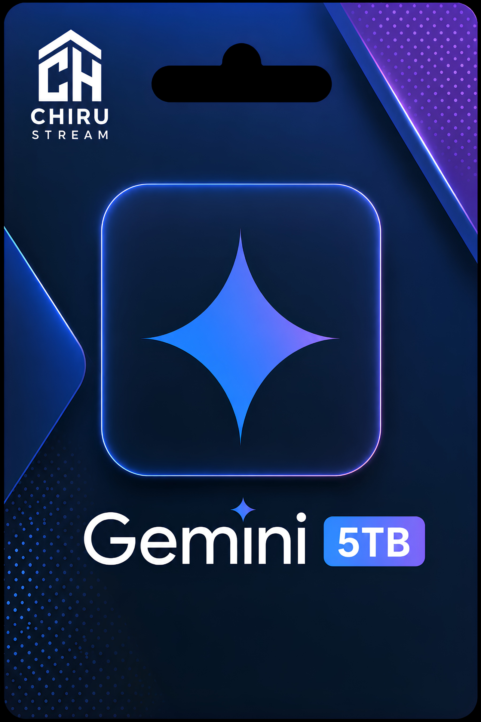 GEMINI PRO (5TB GOOGLE ONE)